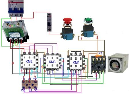 CJX2交流接觸器 打米機(jī) 啟動(dòng)按鈕 關(guān)閉按鈕 11W電機(jī) 接線圖 - 已回答 - 搜搜問(wèn)問(wèn)
